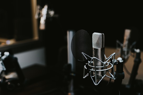 Studio de podcast moderne